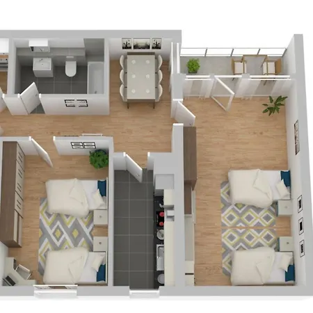 Fr14 - Schoene 2-zimmer-wohnung Mit Balkon In Heusenstamm